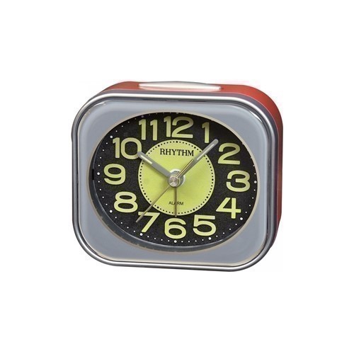 RELOJ DESPERT.RHYTHM CRE876NR01 ROJO